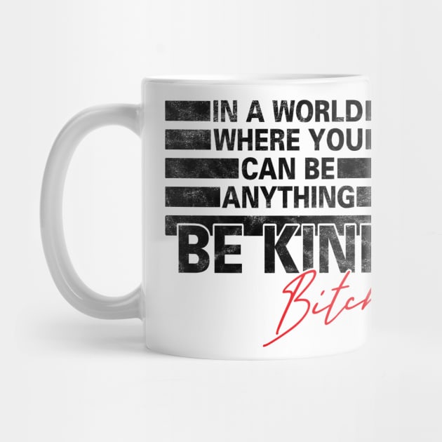 Be Kind Shirt Design (Black) by UncouthDesigns